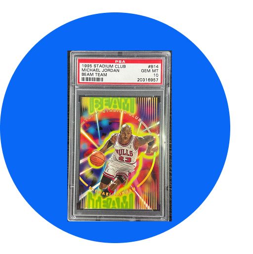PSA 10 1995 Michael Jordan Beam Team