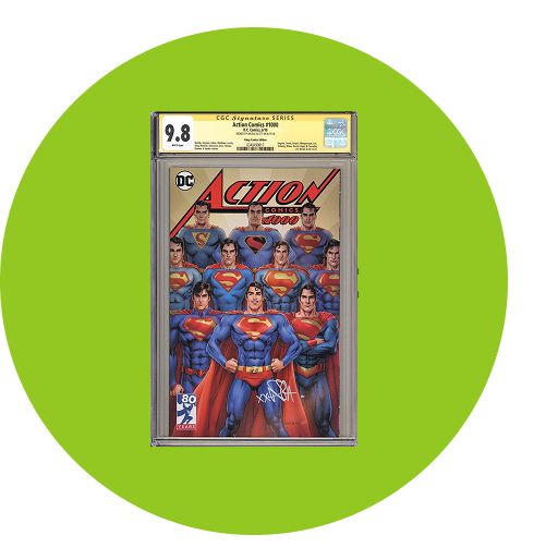 Action Comics #1000 CGC 9.8 Signed