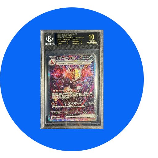 BGS 10 Black Label Charizard ex SAR