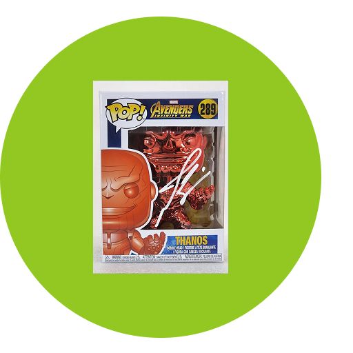 Red Thanos POP! Vinyl #289 Signed
