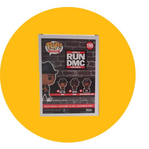Run #199 & Dmc #200 Signed POP! Vinyls