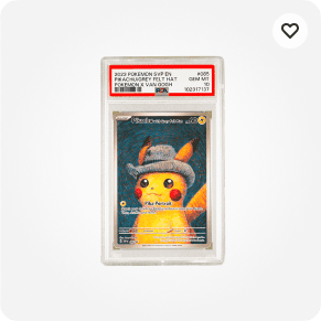 PIKACHU VAN GOGH PSA 10 - WITH GREY FELT HAT SVP 085 EN Carte Pokemon
