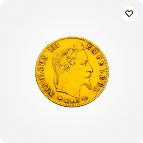 France, Napoléon III 5 Francs Or 1868 A