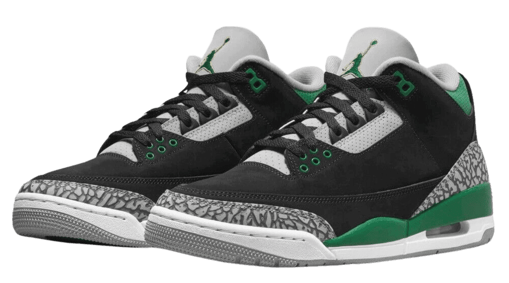 A Look at Jordan 3 Pine Green Sneakers | eBay