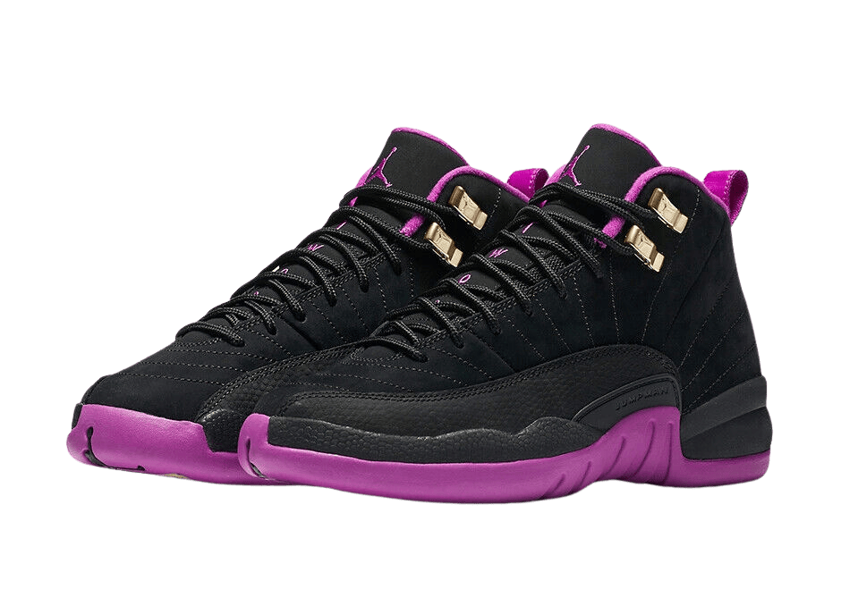 Black and purple 12s best sale