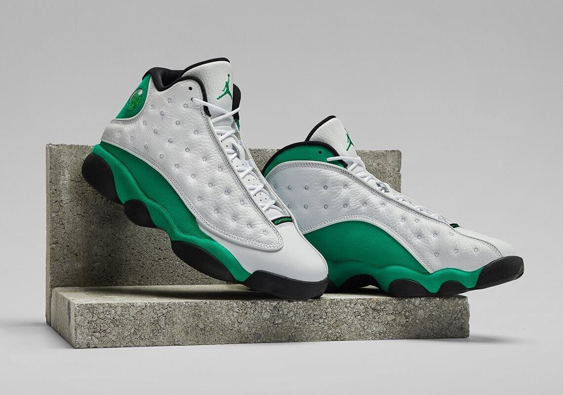 retro 13 green