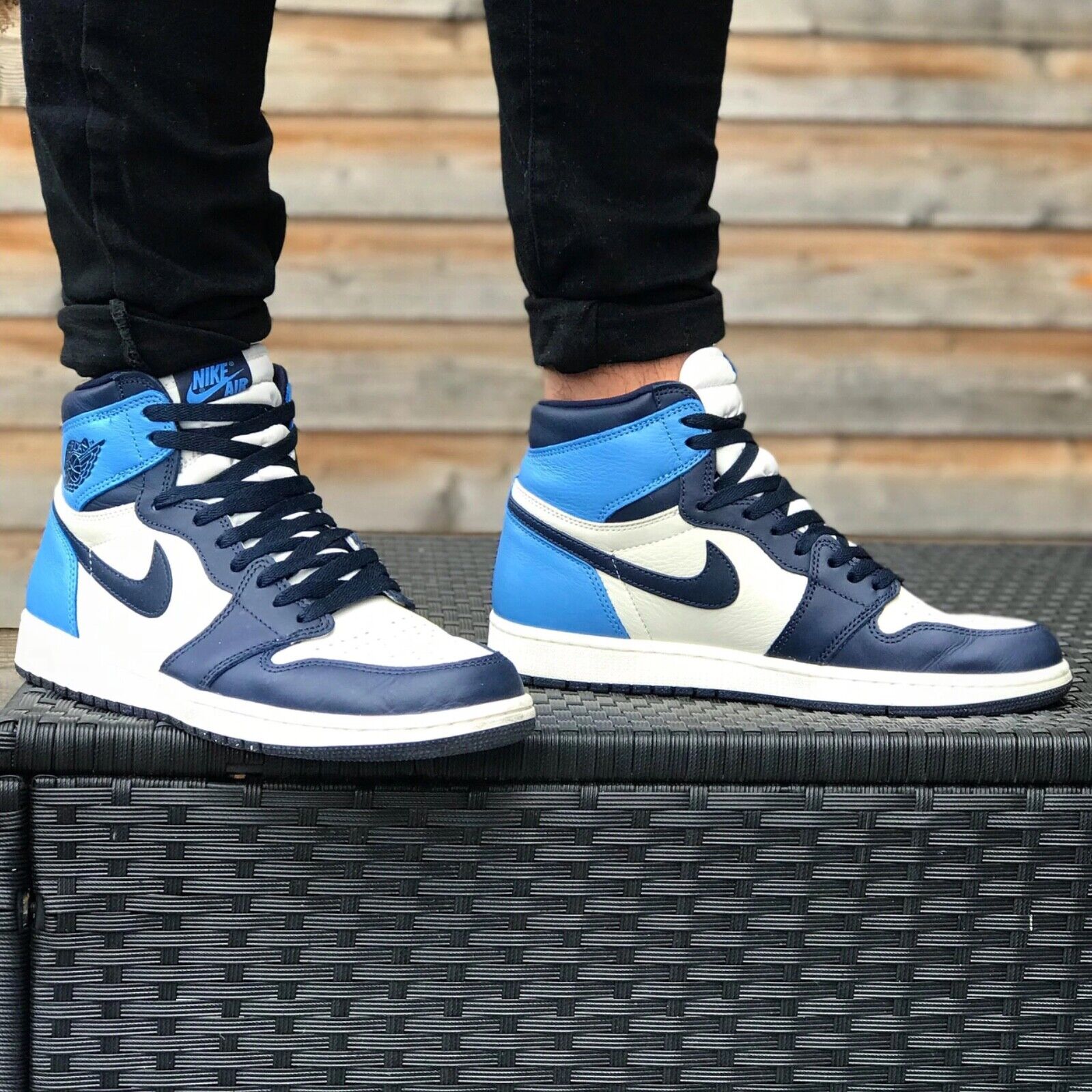 Facts About Jordan 1 Retro High OG Obsidian | eBay