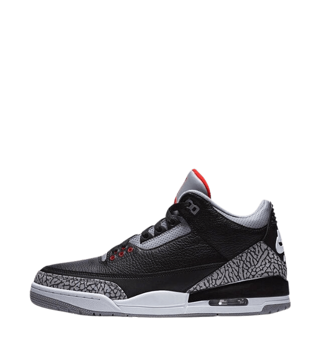 Air Jordan 3: A Classic Sneaker Available in a Variety of Black