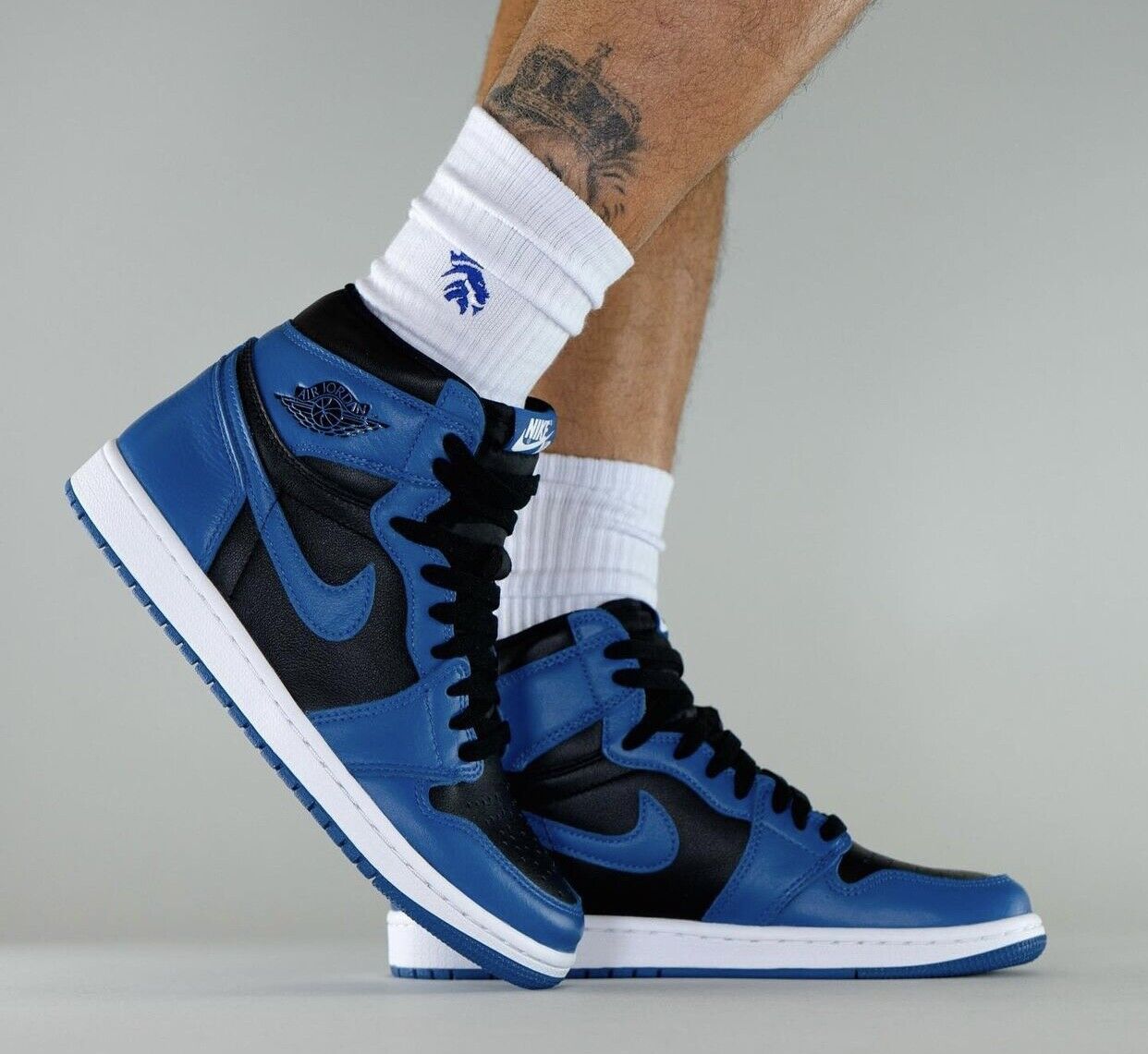 Classic Style and Modern Performance With Air Jordan 1 High Dark Marina  Blue | eBay