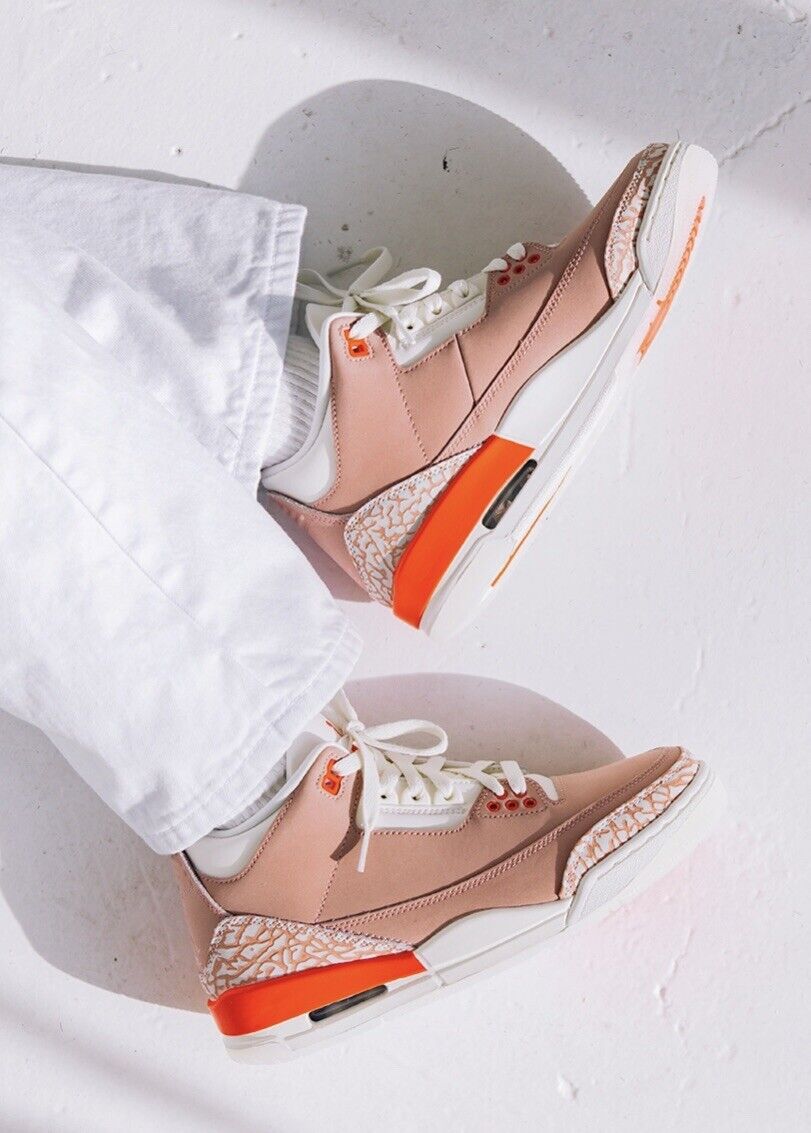 jordan 3 rust pink shoes