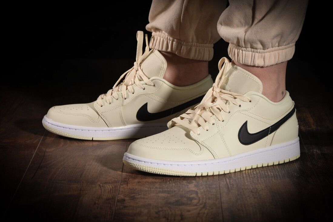 Air Jordan 1 Low Sneakers in the Coconut Milk Colorway | eBay