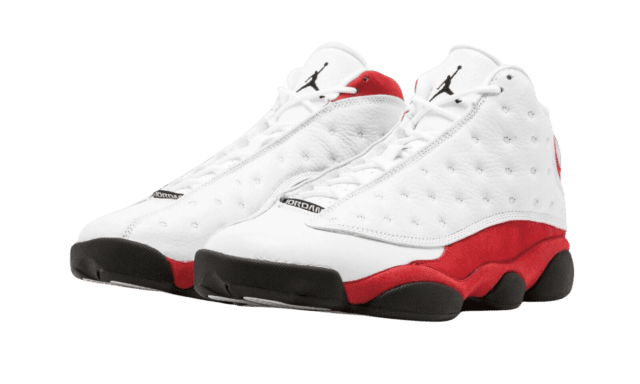 Air Jordan 13 Retro Chicago 2017 Men's Shoe - White/Black/Team Red - 13