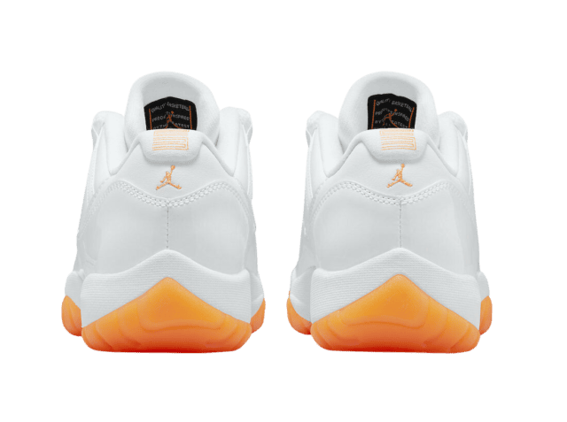 jordan 11 orange and black