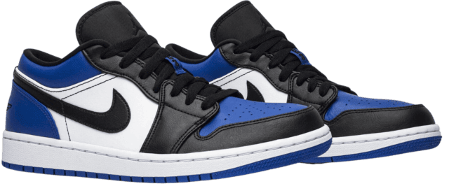 Step Out in the Jordan 1 Low Royal Toe Sneakers | eBay