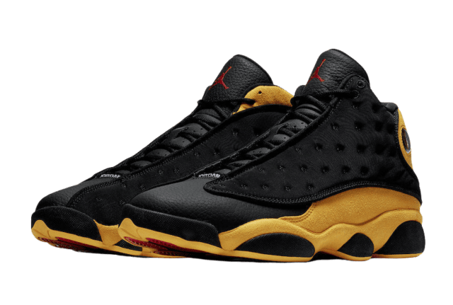 Pittsburgh Steelers NFL yellow black Air Jordan 13 shoes - LIMITED EDITION