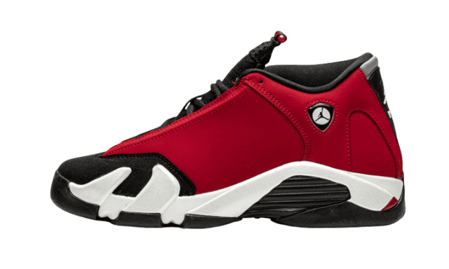 14 jordans black and red