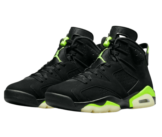 Lime green hot sale retro jordans