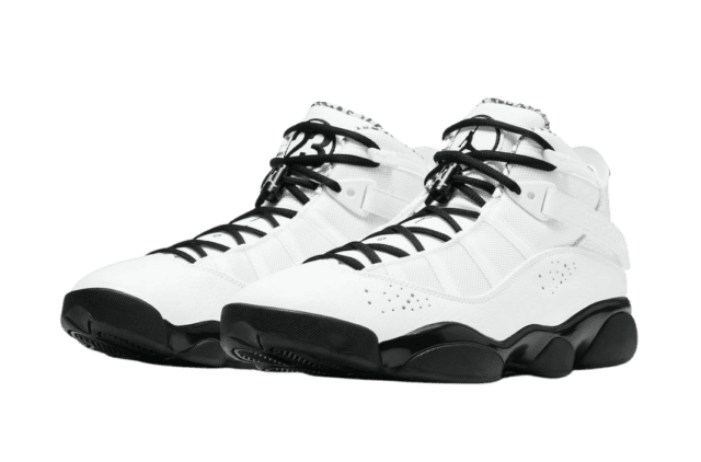 Jordan 6 Rings Mens Basketball Shoes White Black 322992-112 – Shoe Palace