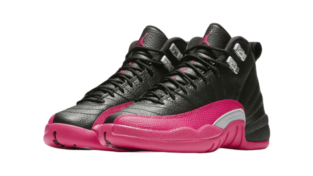 Design of Air Jordan 12 Black and Pink eBay