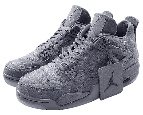 Air Jordan Retro 4 Kaws ' Cool Grey' Men's Shoes at Rs 3599/pair