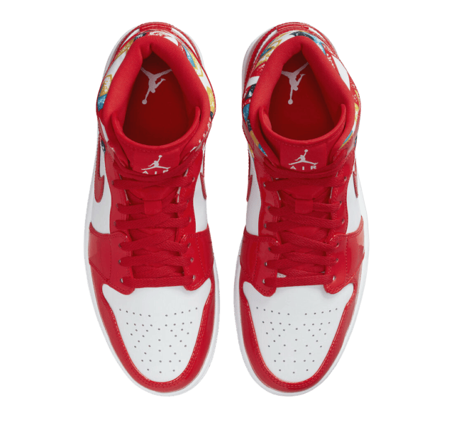 All red cheap jordans womens