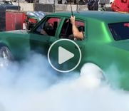 Watch the crowd go wild for cruisers burning rubber. Image