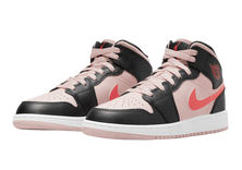 Pink and black outlet jordan 1s