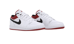 Jordan 1 Low White University Red Black and Similar Sneakers thumbnail image
