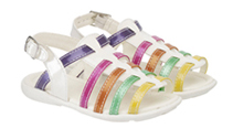 Mothercare Young Girls Multi Coloured Gladiator Sandals