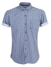 Short sleeve wheel print shirt top