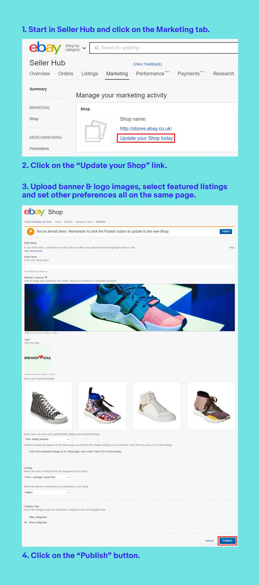 eBay Shops eBay.co.uk