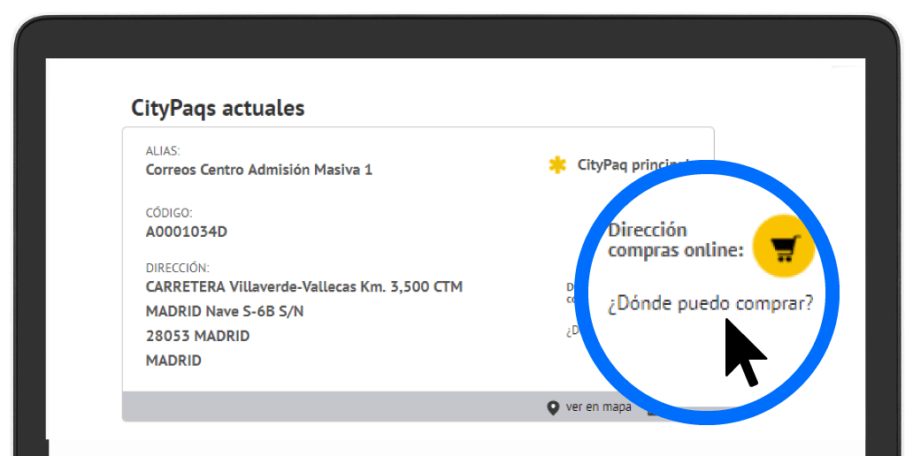 Compra en ebay.es y usa el servicio CityPaq