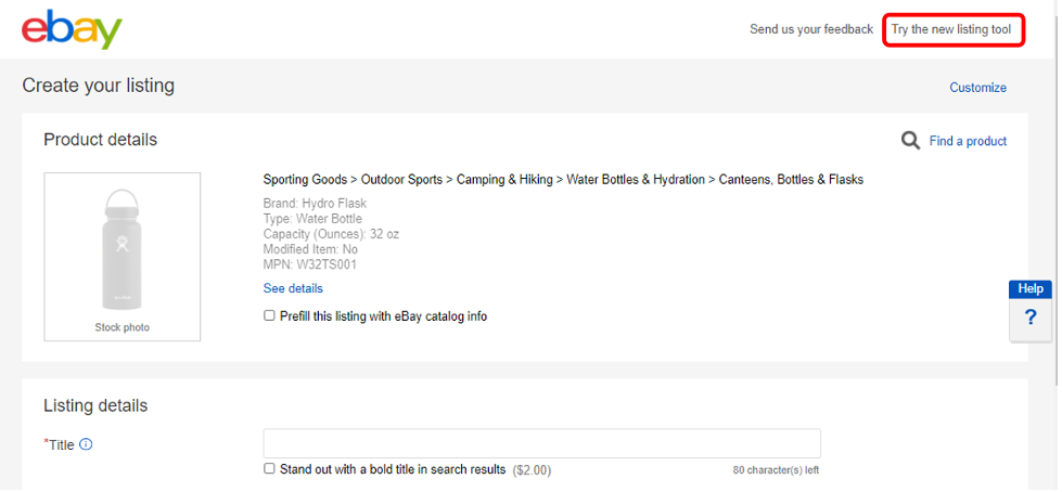 ebay offline listing tool free