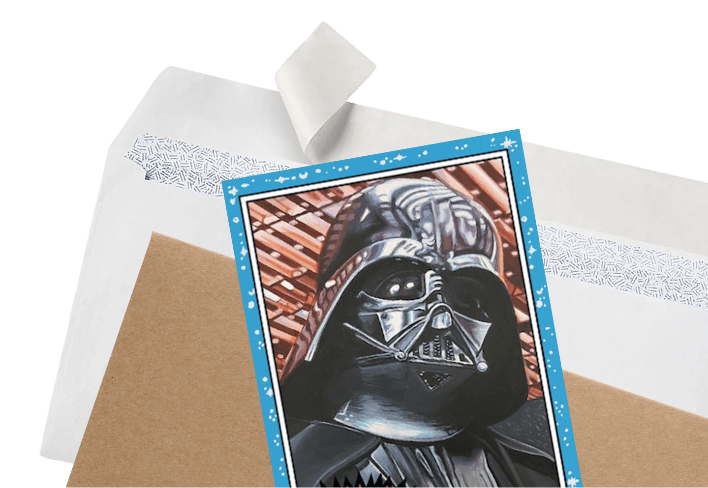 Darth Vader collectible card